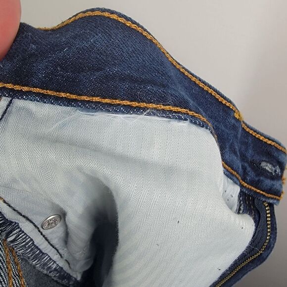 LEVI'S Kick Flare Ocean Spray Indigo Jeans Size 29 - Picture 6 of 8